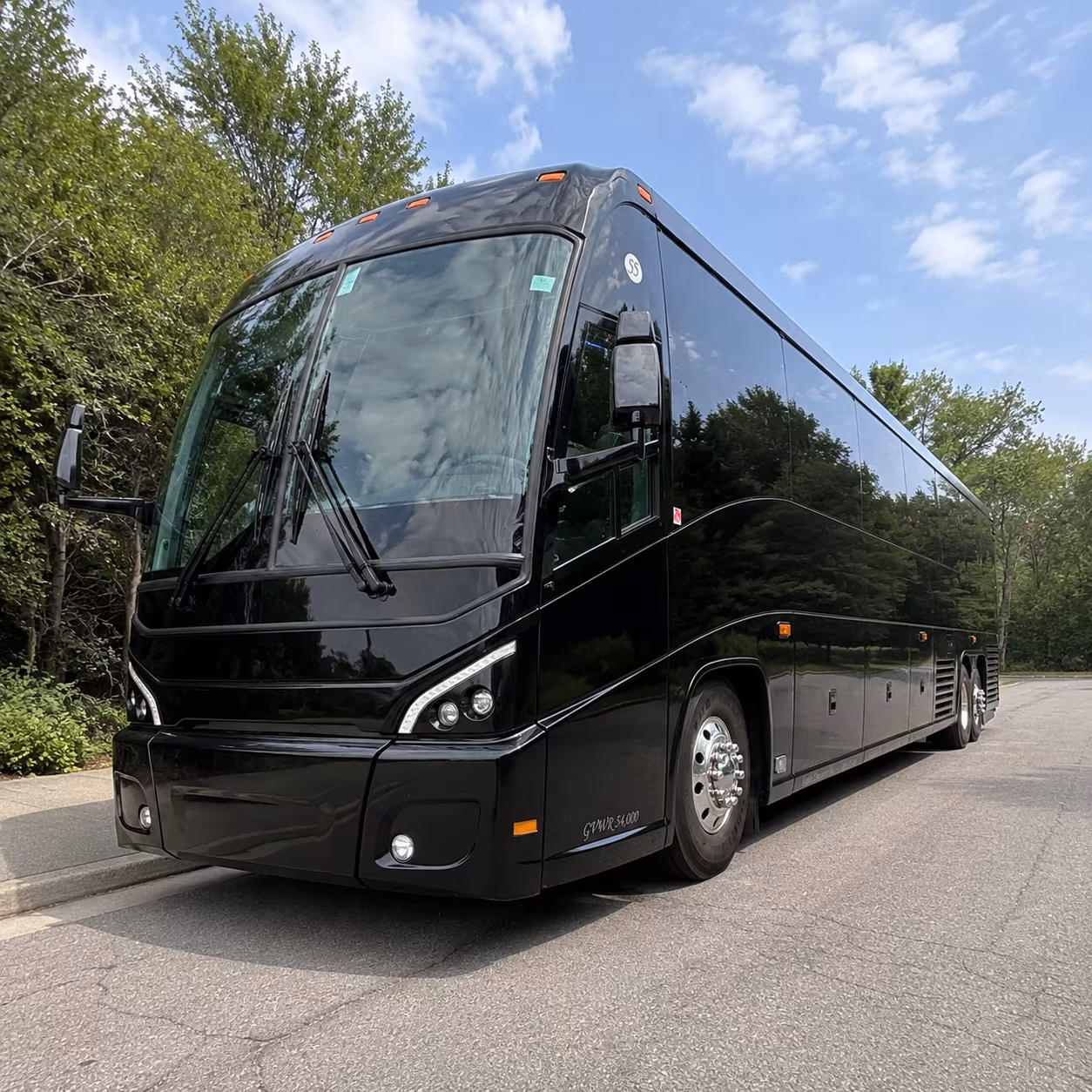 charter bus rentals for corporate groups flying into smf