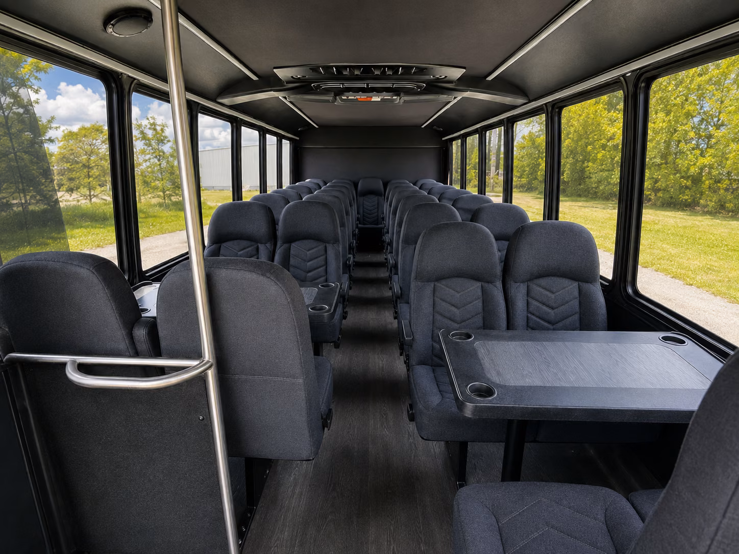 citrus heights 15 passenger minibus inside