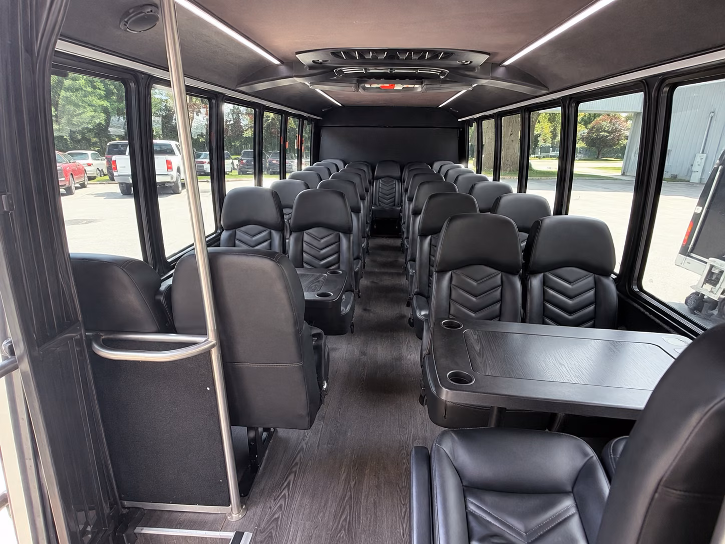 citrus heights 15 passenger minibus interior