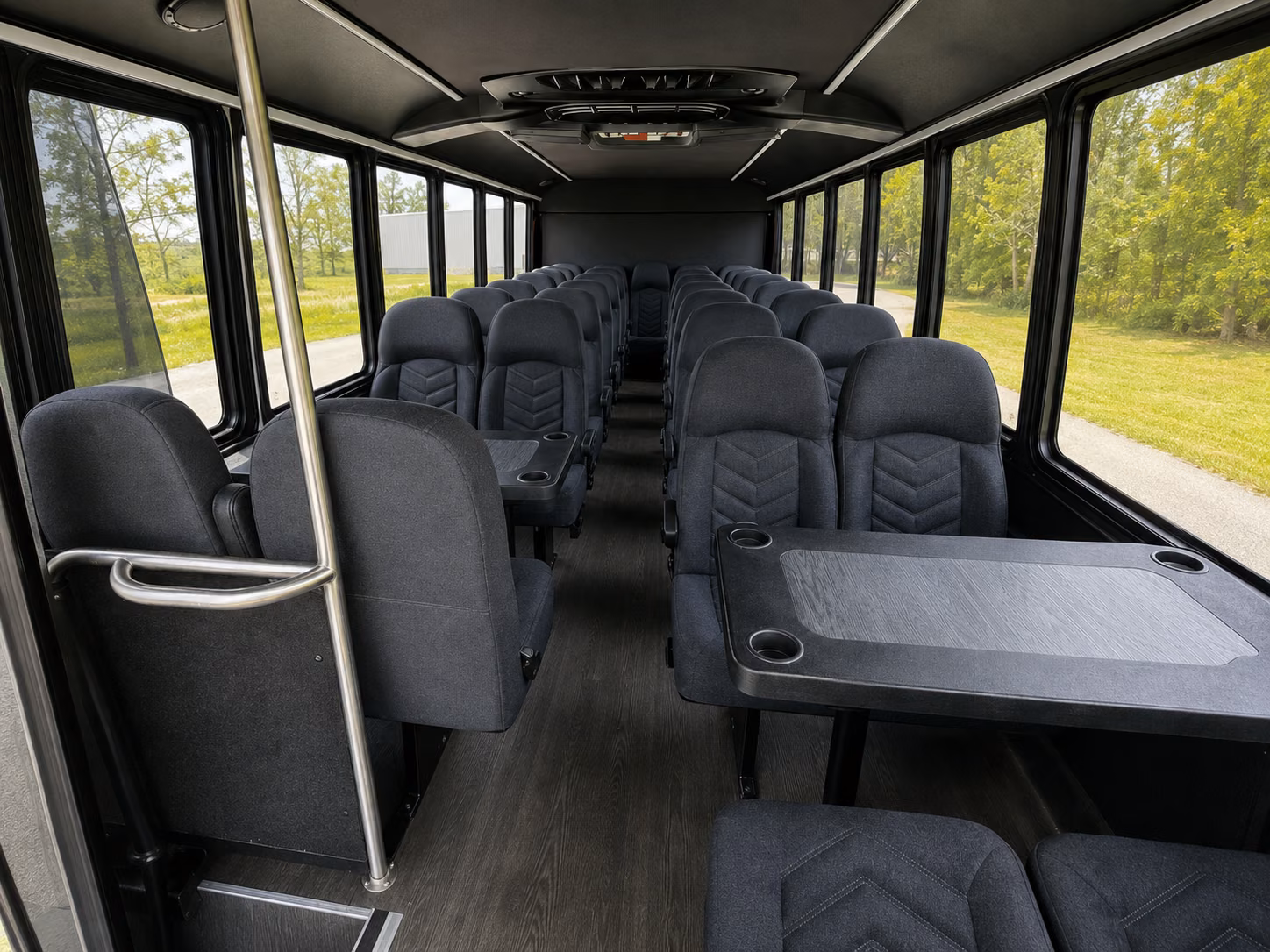 citrus heights 20 passenger minibus inside
