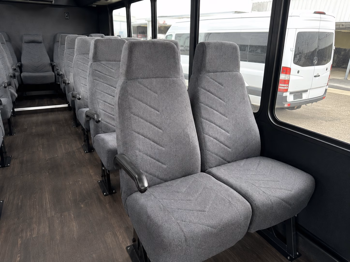 citrus heights 20 passenger minibus interior