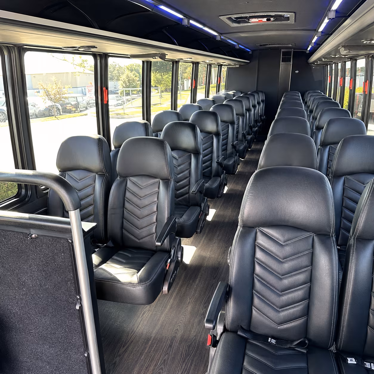 citrus heights 30 passenger minibus inside