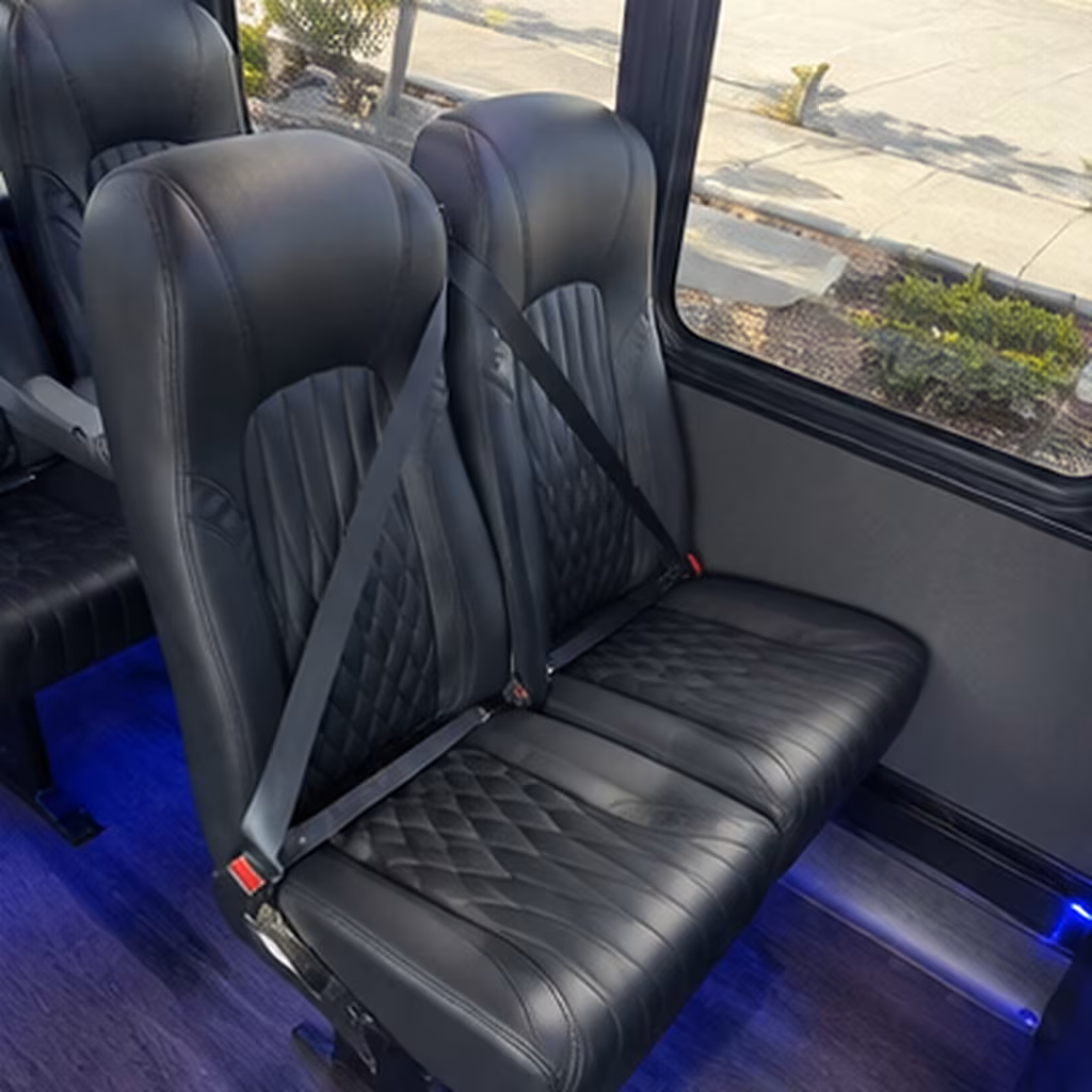minibuses for smaller shows and club nights across sacramento